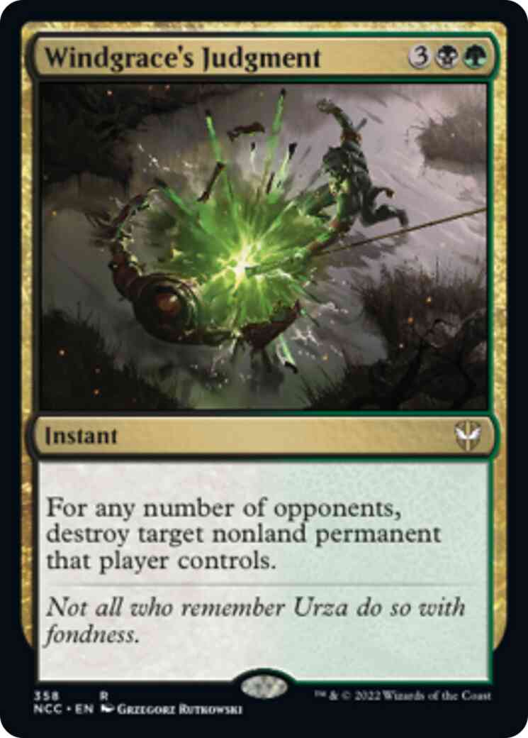 Windgrace's Judgment [358] [Streets of New Capenna: Commander] [Non-Foil]