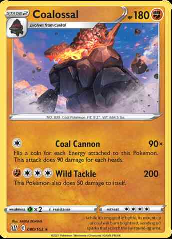 Coalossal - 080/163 - Rare Holo [swsh5-080] [Holo]