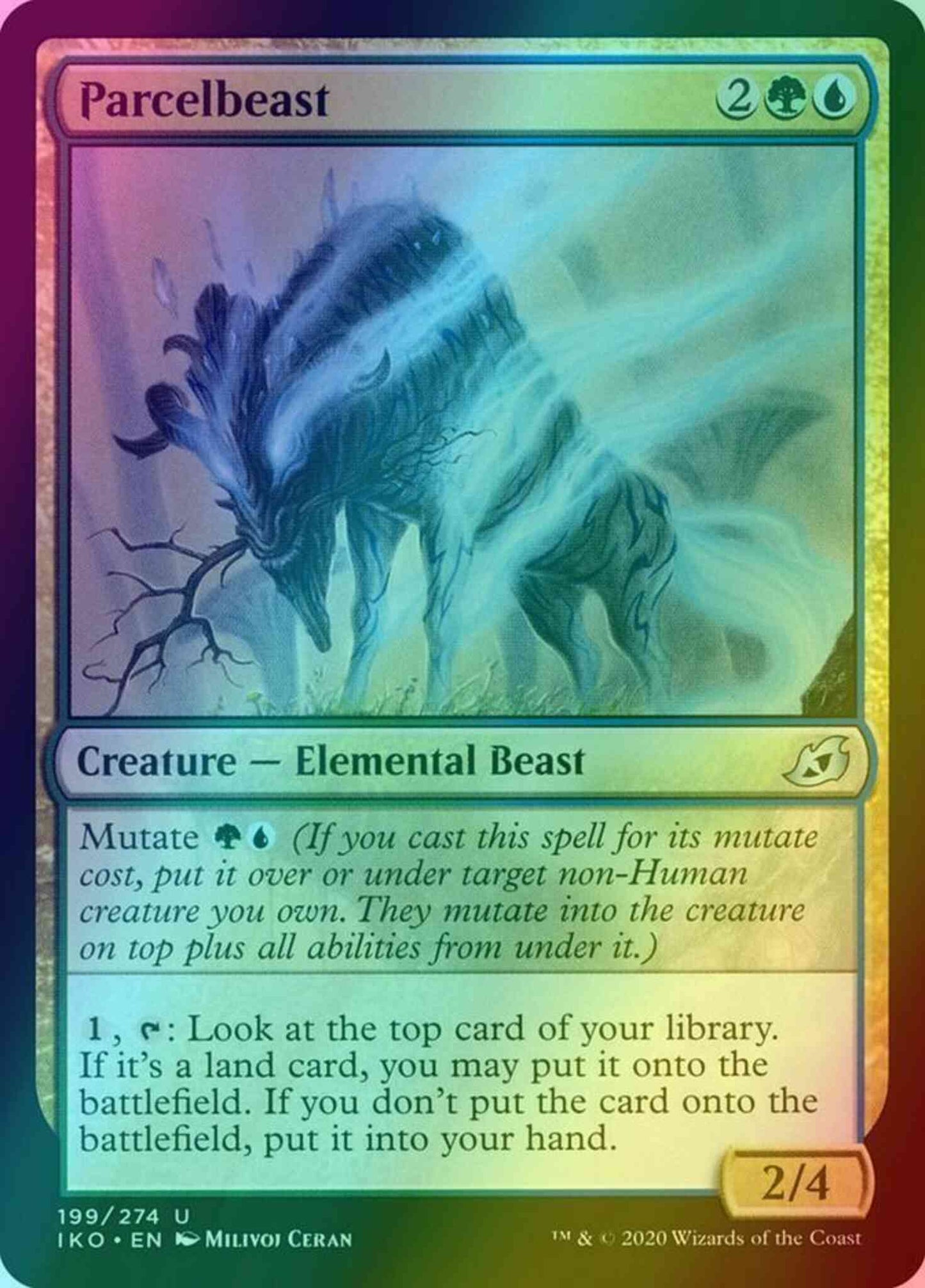 Parcelbeast [199] [Ikoria: Lair of Behemoths] [Foil]