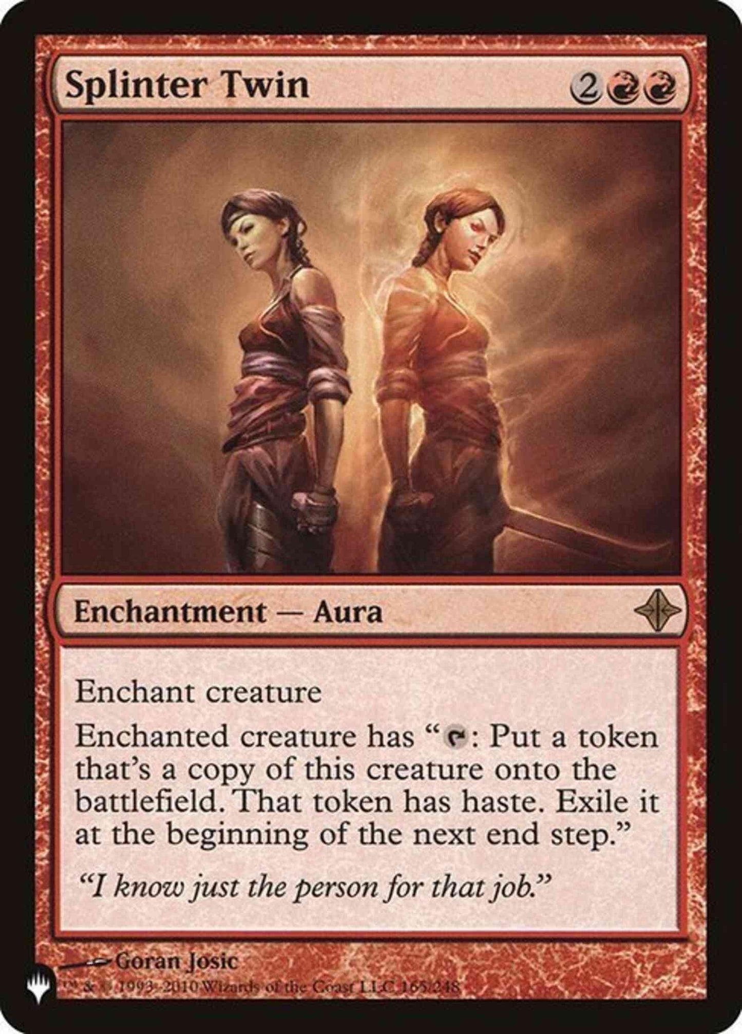 Splinter Twin [ROE-165] [The List] [Non-Foil]