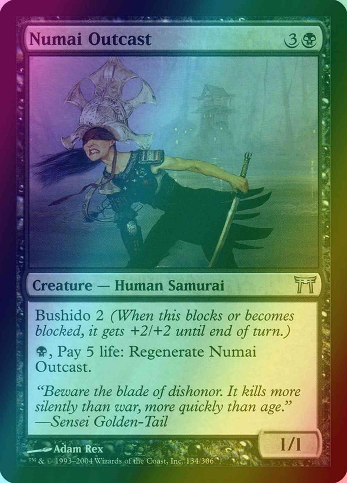 Numai Outcast [134] [Champions of Kamigawa] [Foil]
