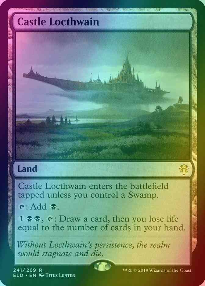 Castle Locthwain [241] [Throne of Eldraine] [Foil]