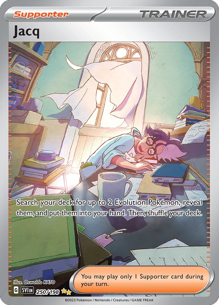 Jacq - 250/198 - Special Illustration Rare [sv01-250] [Ultra]