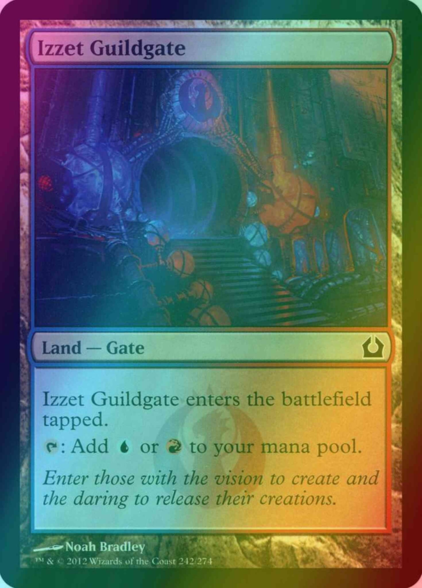 Izzet Guildgate [242] [Return To Ravnica] [Foil]
