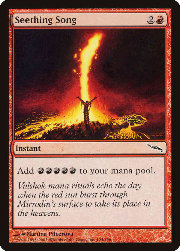 Seething Song [104] [Mirrodin] [Non-Foil]