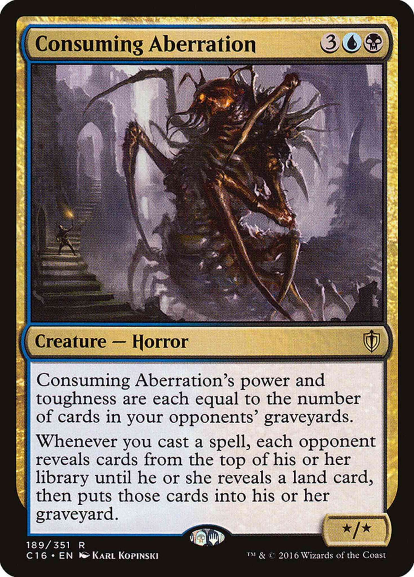 Consuming Aberration [189] [Commander 2016] [Non-Foil]