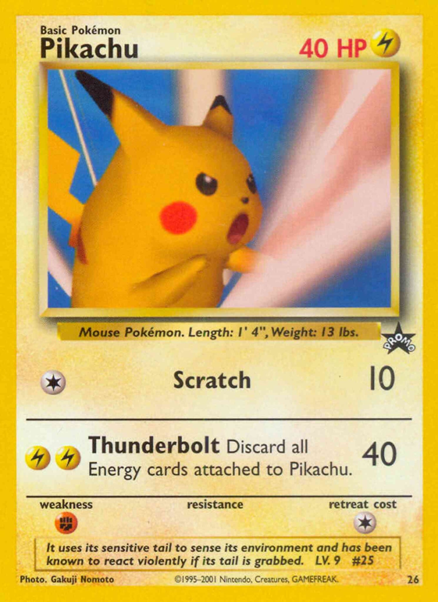 Pikachu - 26/53 - Promo [basep-26] [Non-Holo]