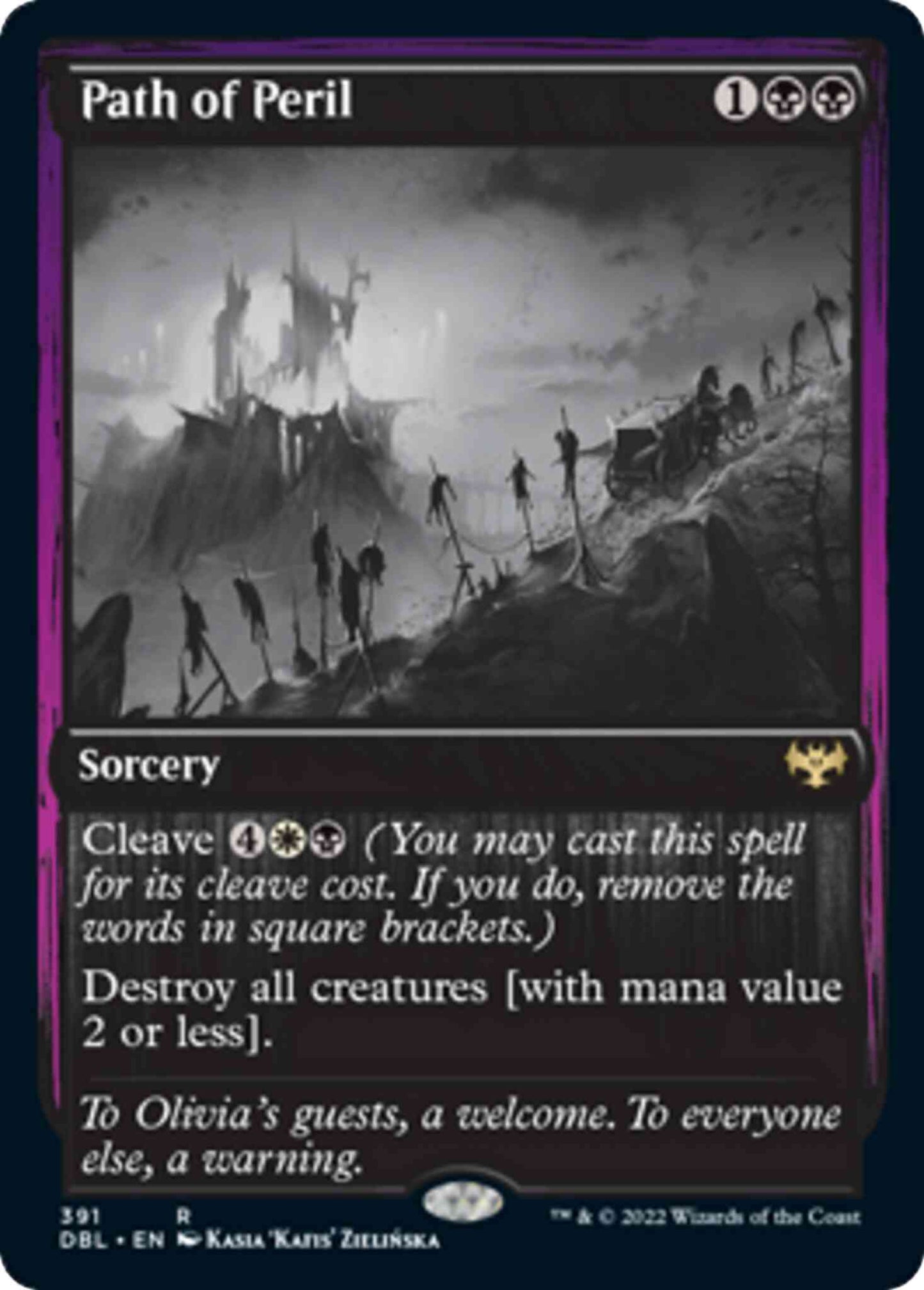 Path of Peril [391] [Innistrad: Double Feature] [Non-Foil]