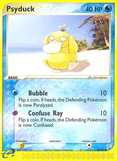 Psyduck - 44/95 - Common [ex4-44] [Reverse Holo]