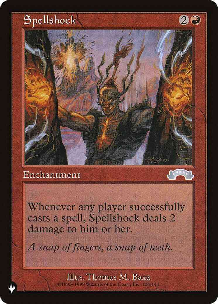 Spellshock [EXO-104] [The List] [Non-Foil]