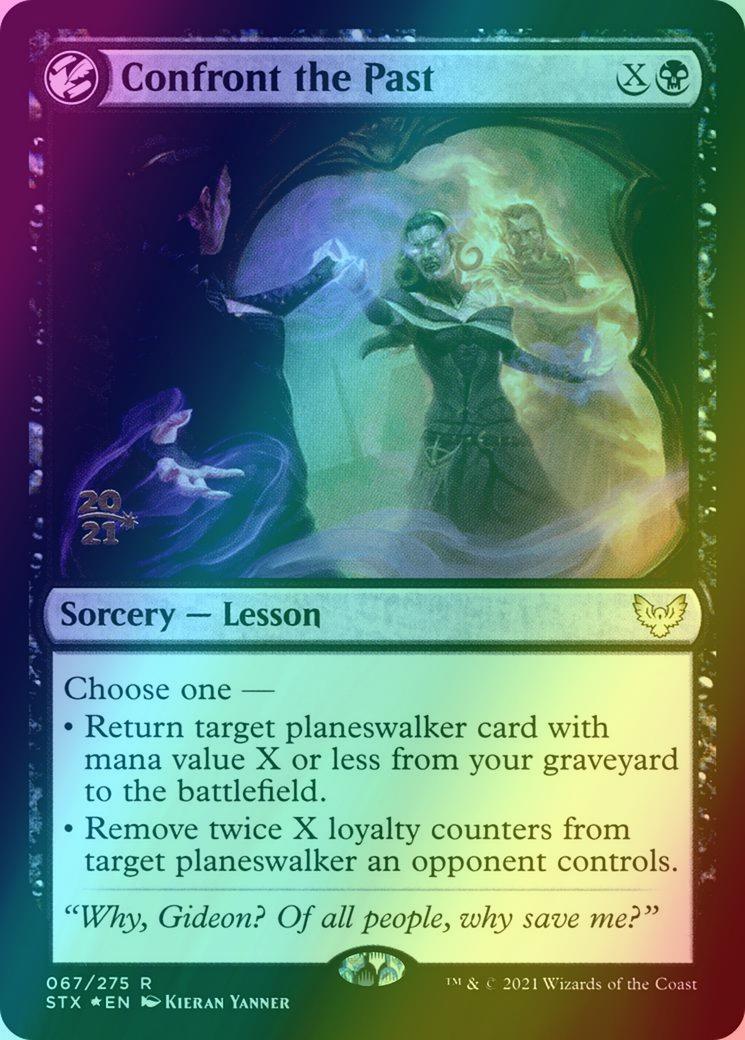 Confront the Past [Prerelease] [67s] [Strixhaven: School of Mages Promos] [Foil]