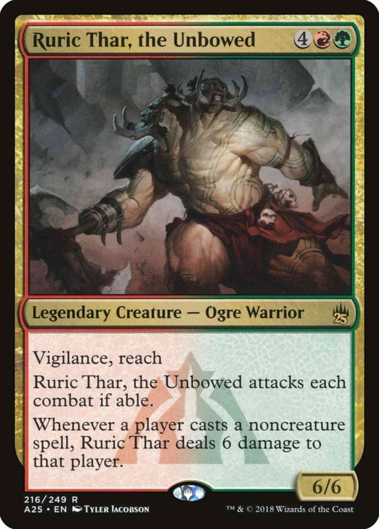 Ruric Thar, the Unbowed [216] [Masters 25] [Non-Foil]
