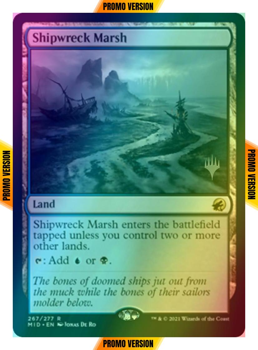 Shipwreck Marsh [Promo Pack] [267p] [Innistrad: Midnight Hunt Promos] [Foil]
