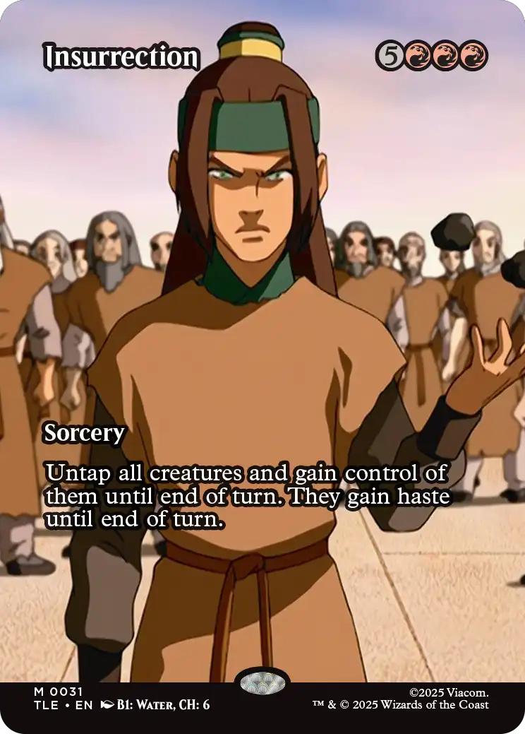 Insurrection [31] [Borderless] [Source Material] [Avatar: The Last Airbender Eternal] [Non-Foil]