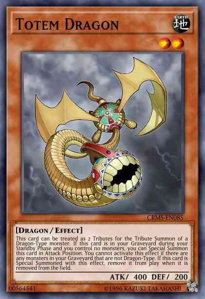 Totem Dragon - CRMS-EN085 - Super Rare - 1st Edition