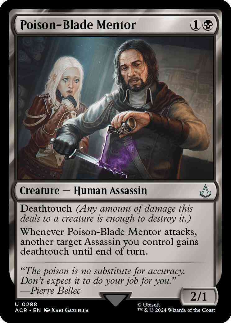 Poison-Blade Mentor [288] [Starter Kit Exclusive] [Assassin's Creed] [Non-Foil]