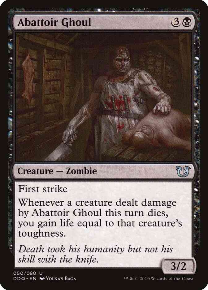 Abattoir Ghoul [50] [Duel Decks Blessed vs Cursed] [Non-Foil]