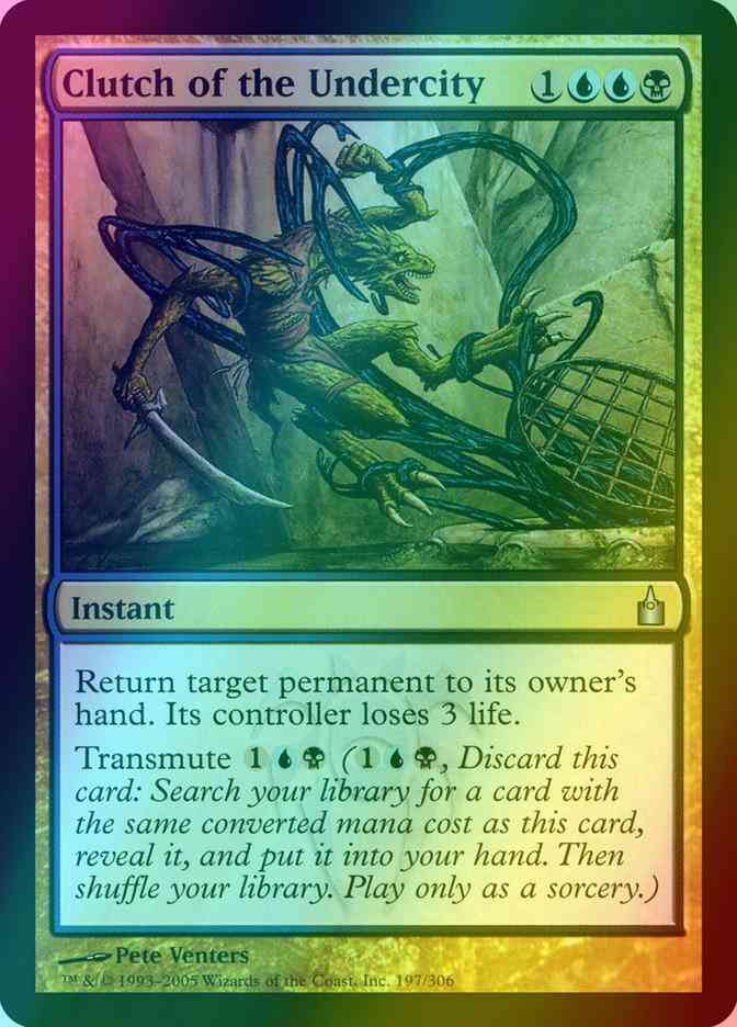 Clutch of the Undercity [197] [Ravnica City Of Guilds] [Foil]