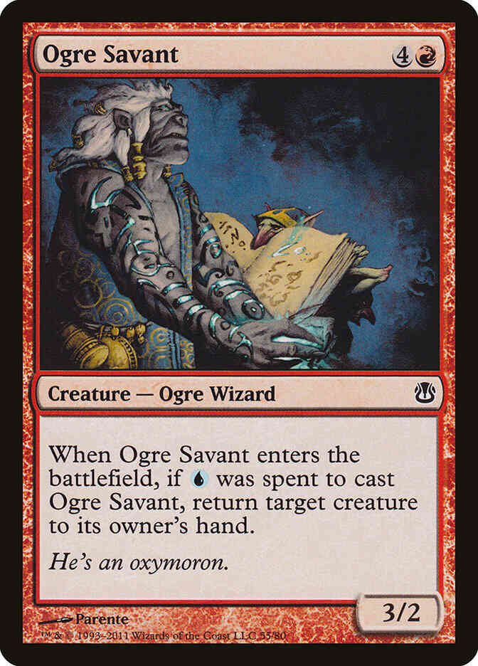 Ogre Savant [55] [Duel Decks: Ajani vs. Nicol Bolas] [Non-Foil]