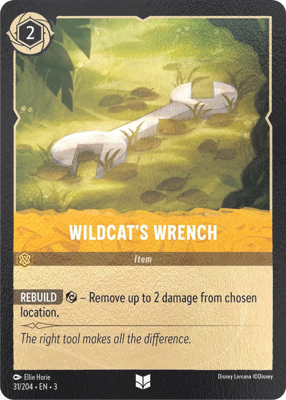 Wildcat's Wrench - 31/204 [Into the Inklands] [Cold Foil]