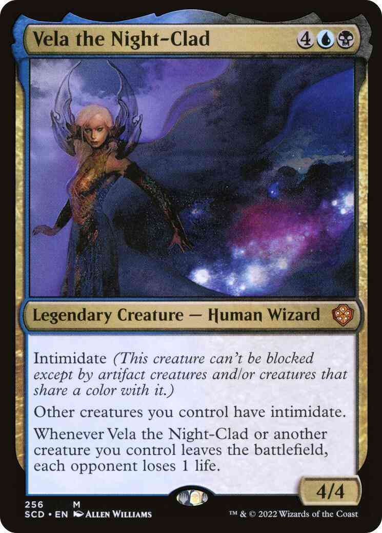 Vela the Night-Clad [256] [Starter Commander Decks] [Non-Foil]