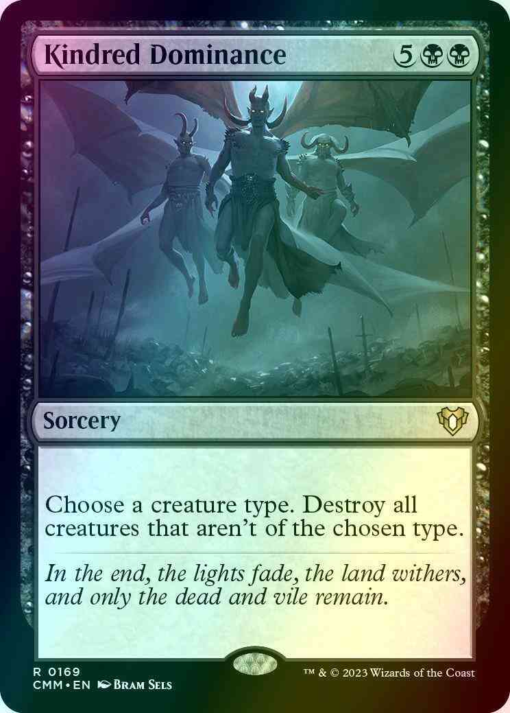 Kindred Dominance [169] [Commander Masters] [Foil]