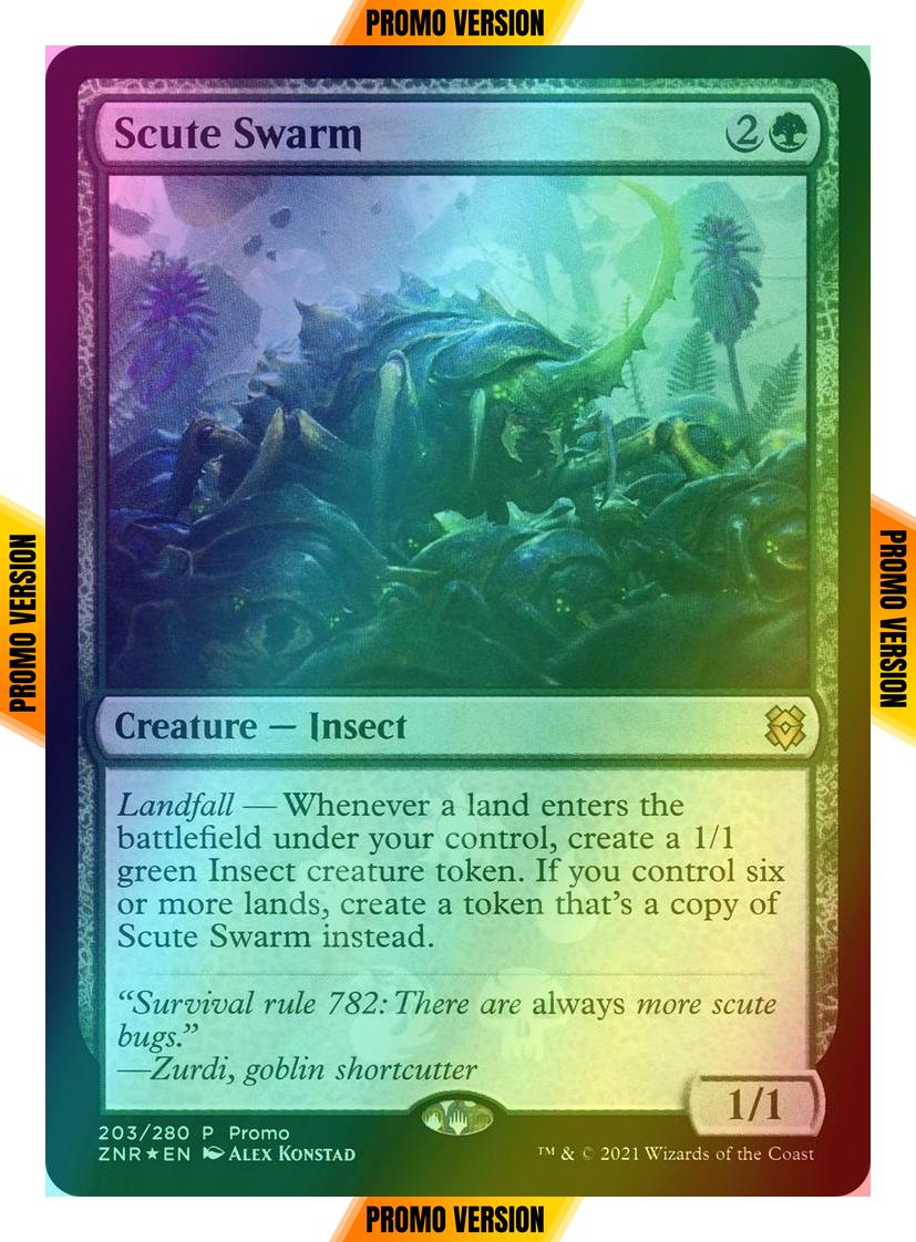 Scute Swarm [203] [Resale Promos] [Foil]