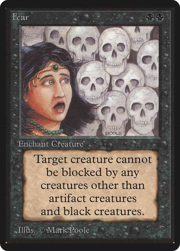 Fear [109] [Limited Edition Beta] [Non-Foil]