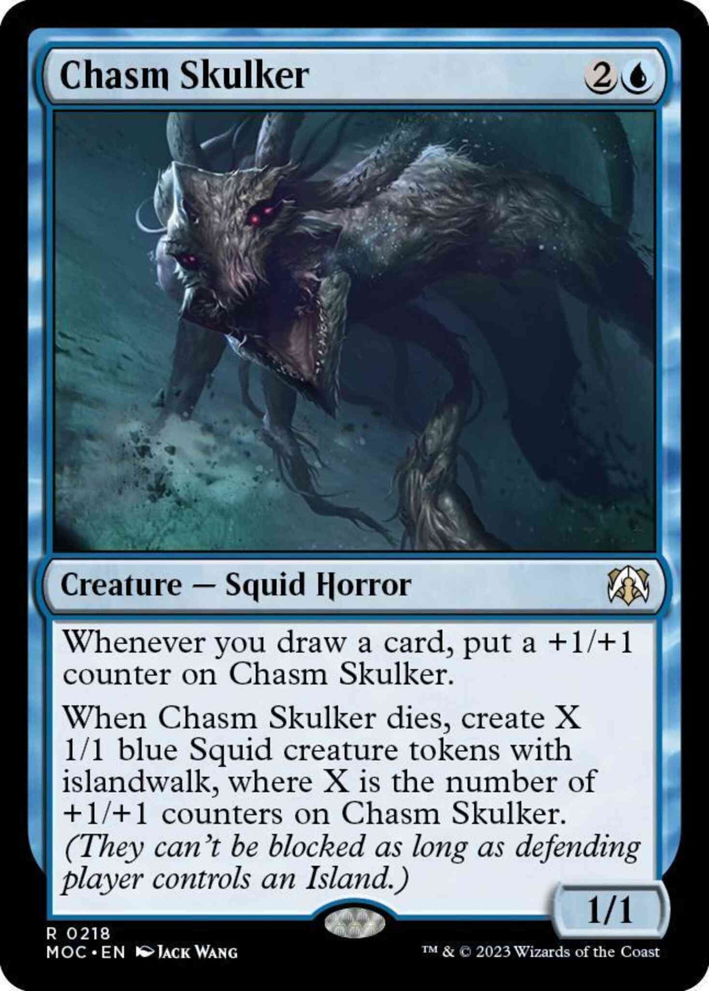 Chasm Skulker [218] [March of the Machine: Commander] [Non-Foil]