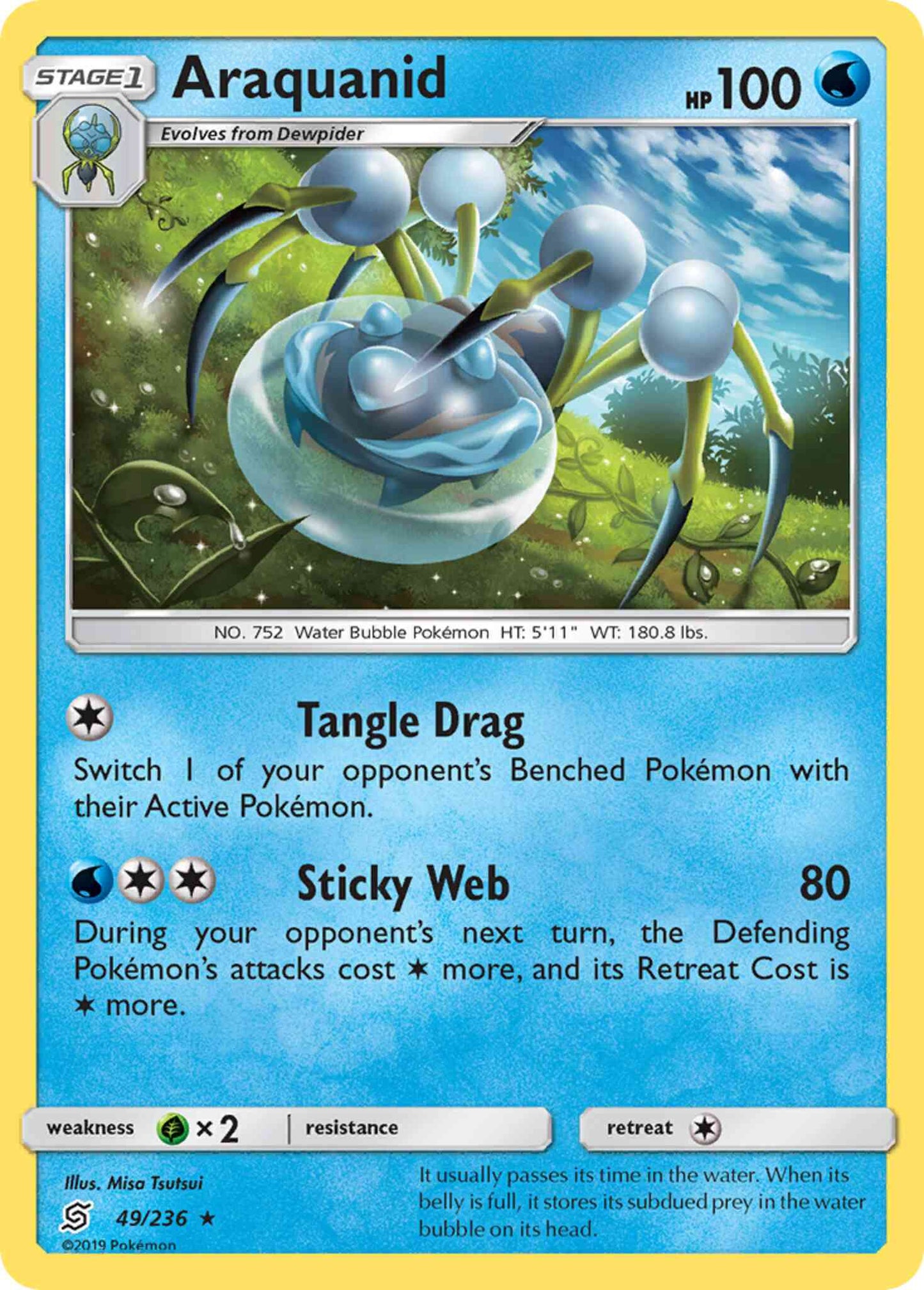 Araquanid - 49/236 - Rare [sm11-49] [Non-Holo]