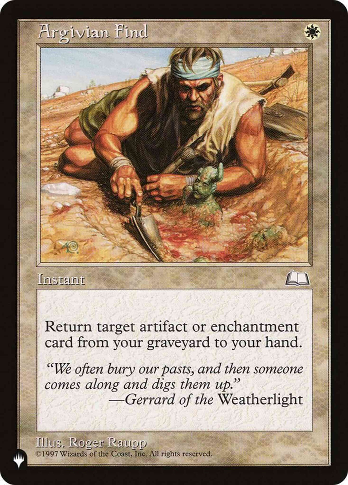 Argivian Find [WTH-6] [The List] [Non-Foil]