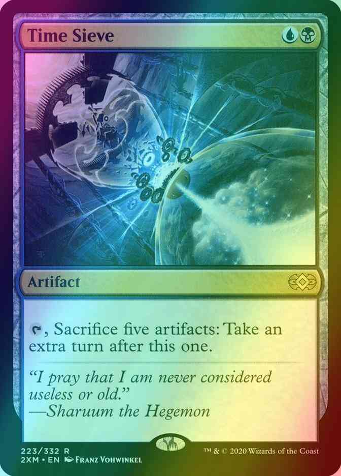 Time Sieve [223] [Double Masters] [Foil]