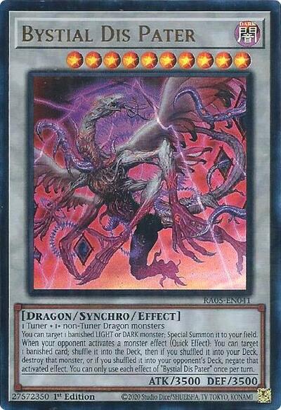 Bystial Dis Pater - RA05-EN041 - Ultra Rare - 1st Edition