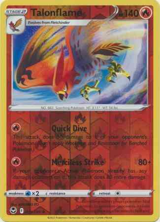 Talonflame - 029/195 - Rare [swsh12-029] [Reverse Holo]