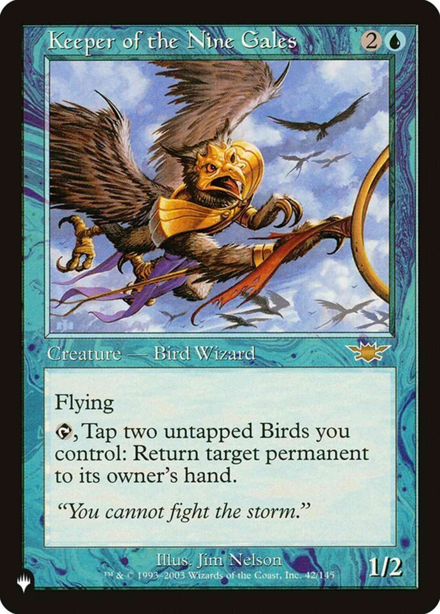 Keeper of the Nine Gales [LGN-42] [The List] [Non-Foil]