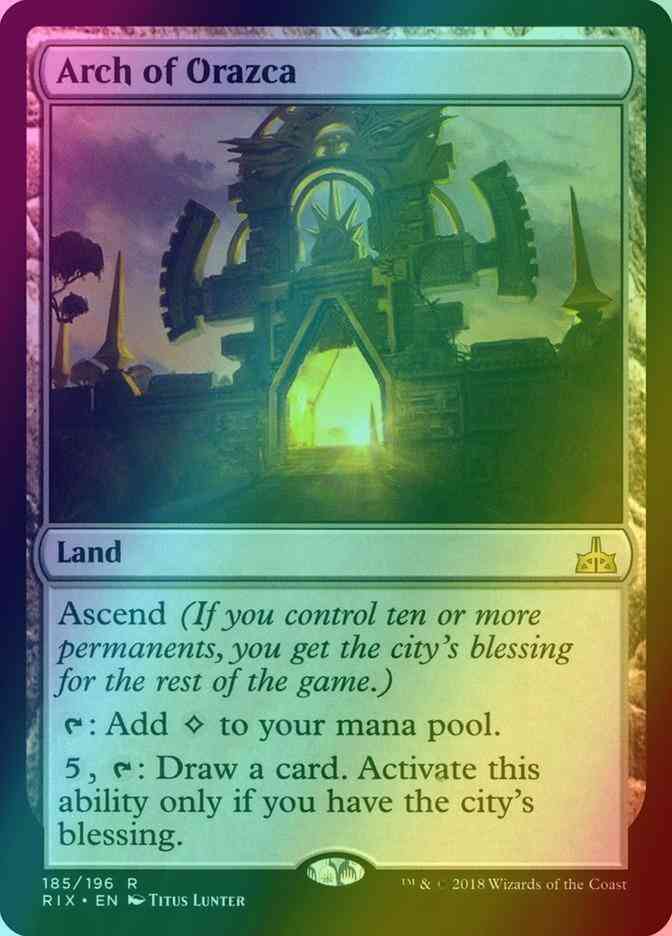 Arch of Orazca [185] [Rivals of Ixalan] [Foil]