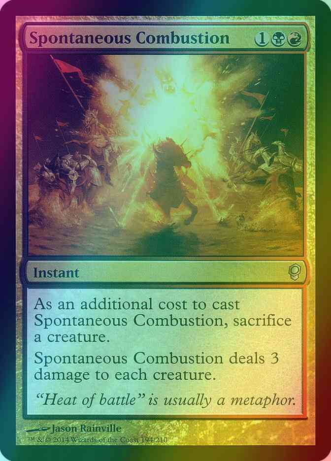 Spontaneous Combustion [194] [Conspiracy] [Foil]