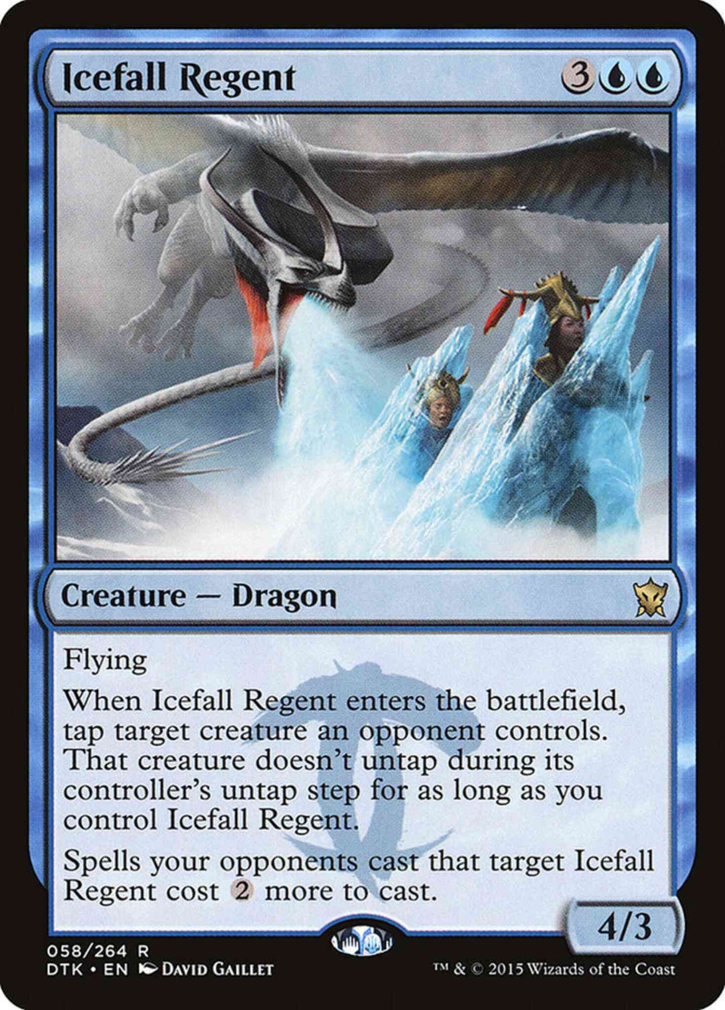Icefall Regent [58] [Dragons Of Tarkir] [Non-Foil]