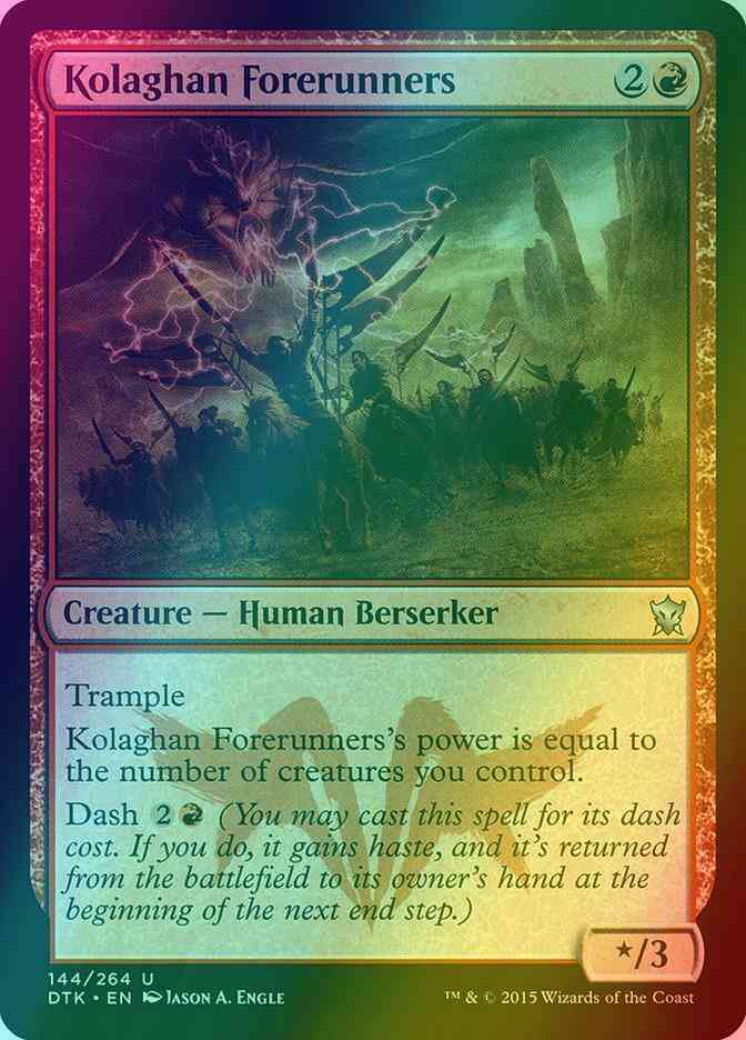 Kolaghan Forerunners [144] [Dragons Of Tarkir] [Foil]