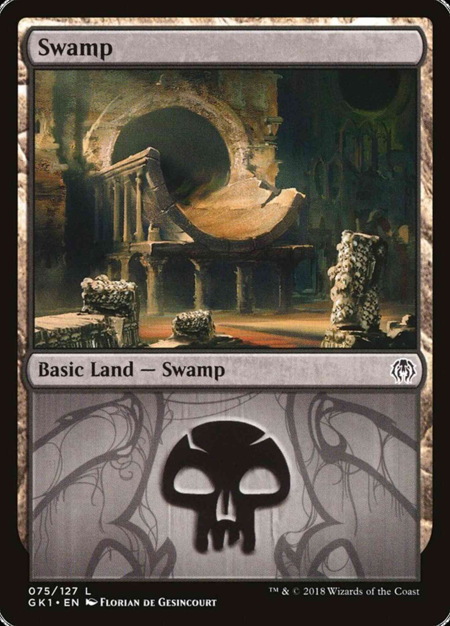 Swamp [75] [GRN Guild Kit] [Non-Foil]