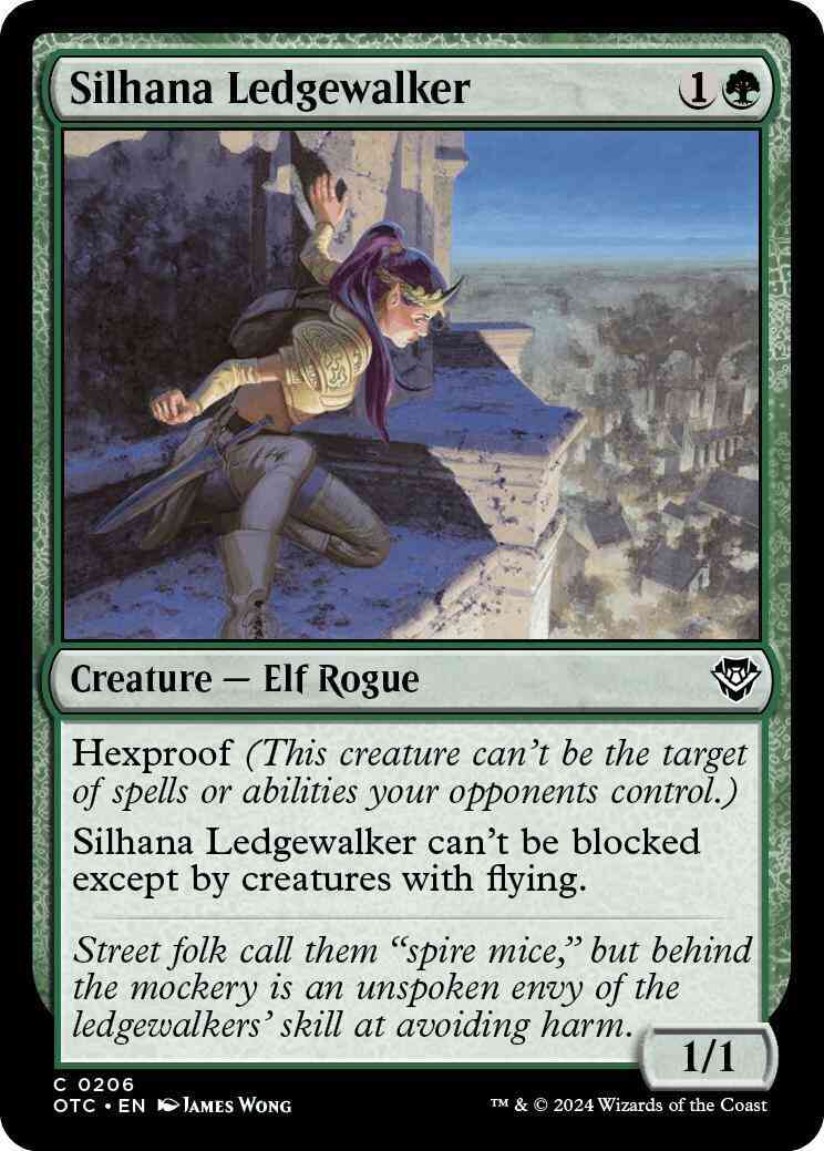 Silhana Ledgewalker [206] [Outlaws of Thunder Junction: Commander] [Non-Foil]
