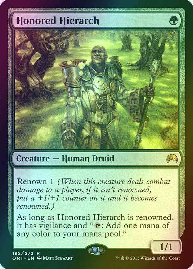 Honored Hierarch [182] [Magic Origins] [Foil]