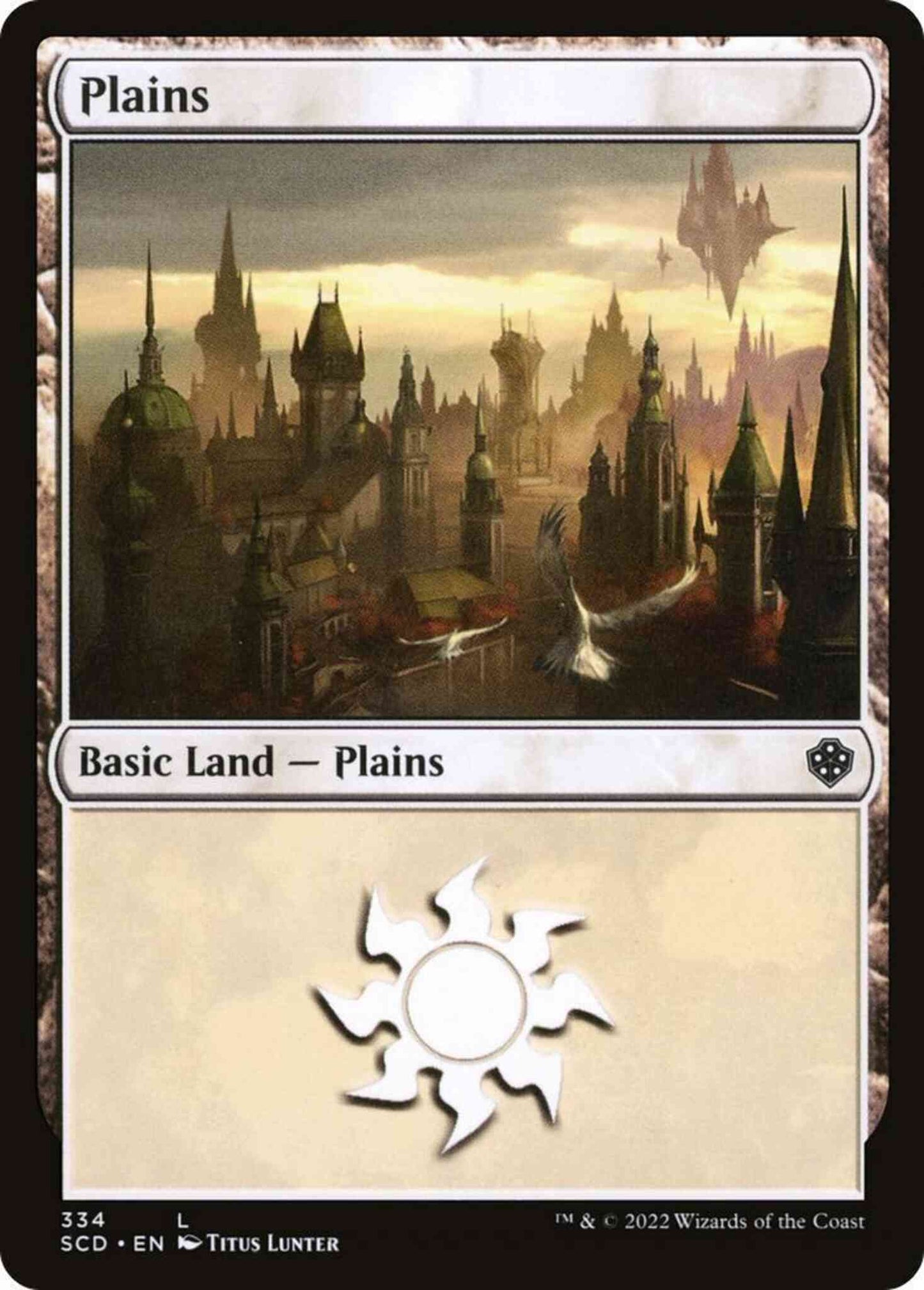 Plains [334] [Starter Commander Decks] [Non-Foil]