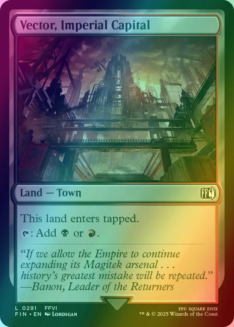 Vector, Imperial Capital [291] [FINAL FANTASY] [Foil]