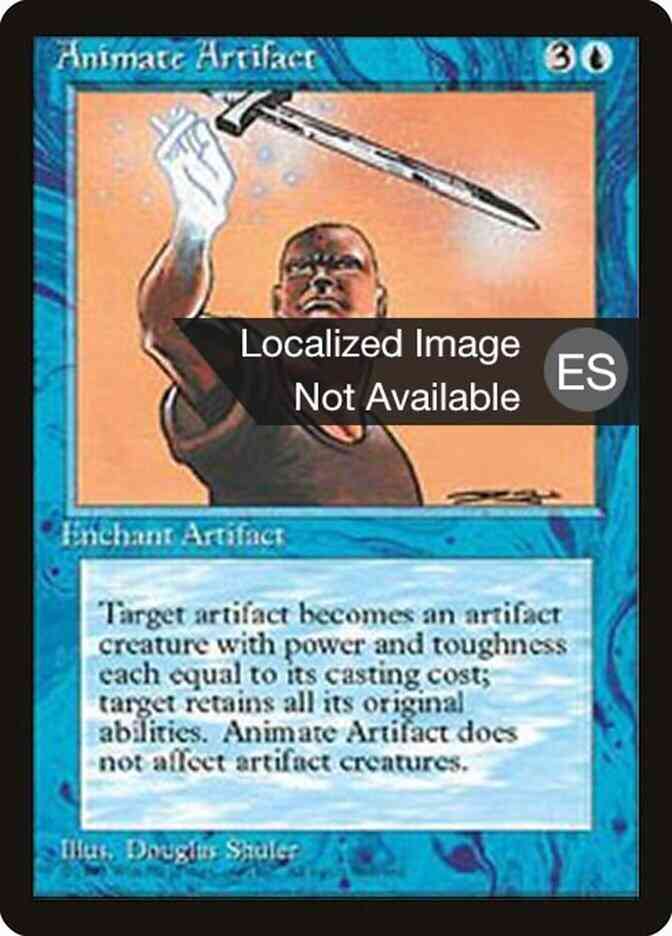 Animate Artifact - Portuguese [60] [Fourth Edition Black Border: Portuguese] [Non-Foil]