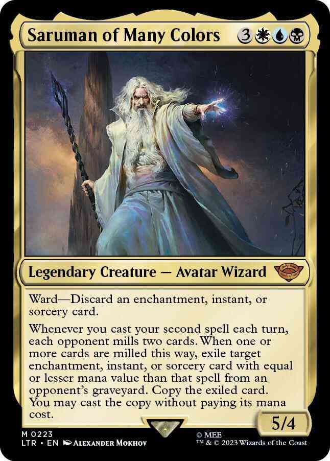 Saruman of Many Colors [223] [The Lord of the Rings: Tales of Middle-earth] [Non-Foil]