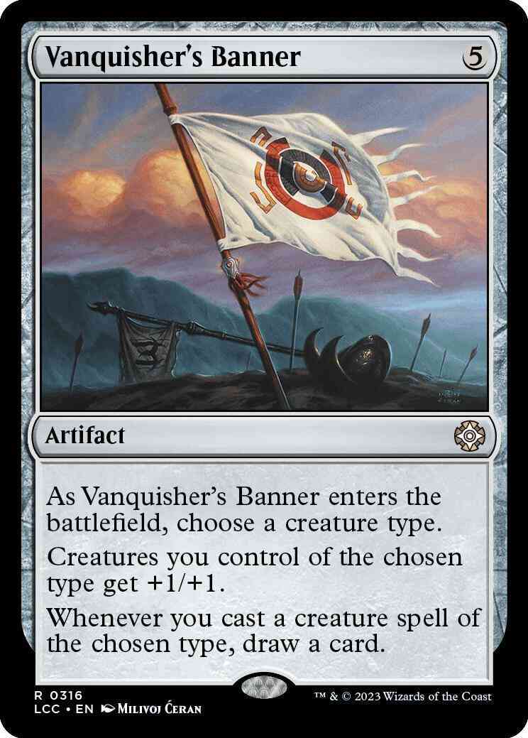 Vanquisher's Banner [316] [The Lost Caverns of Ixalan: Commander] [Non-Foil]
