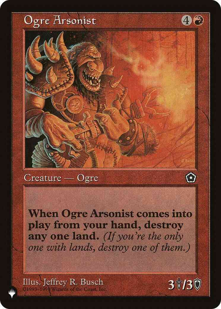 Ogre Arsonist [P02-110] [The List] [Non-Foil]