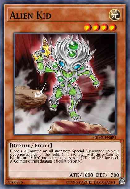 Alien Kid - CRMS-EN084 - Super Rare - 1st Edition