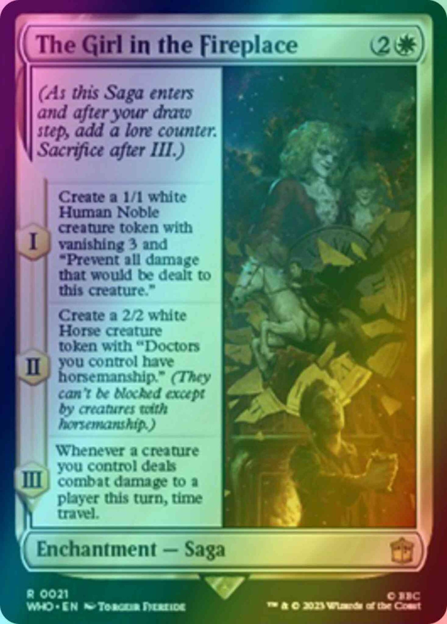 The Girl in the Fireplace [21] [Universes Beyond: Doctor Who] [Foil]